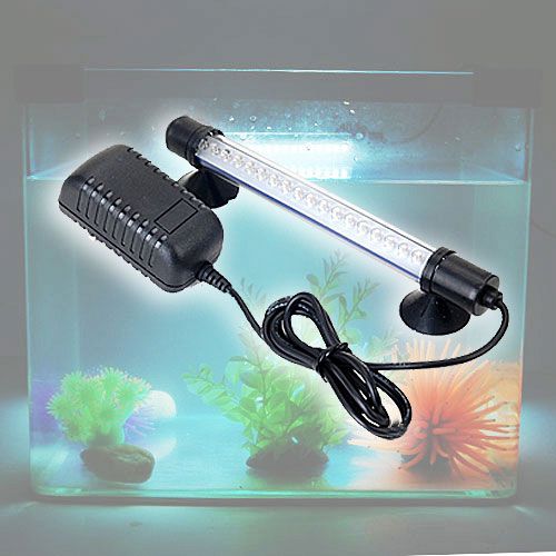 18,5 cm Waterproof Aquarium Bar 18 LED White Light  Lamp VAL04